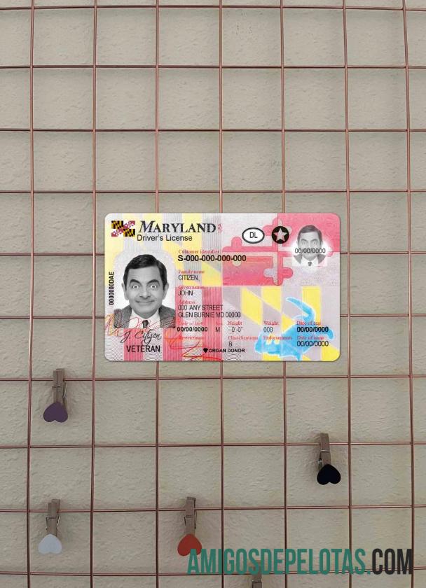 EUA Maryland DL 2016 Presente fotolook frente exemplo